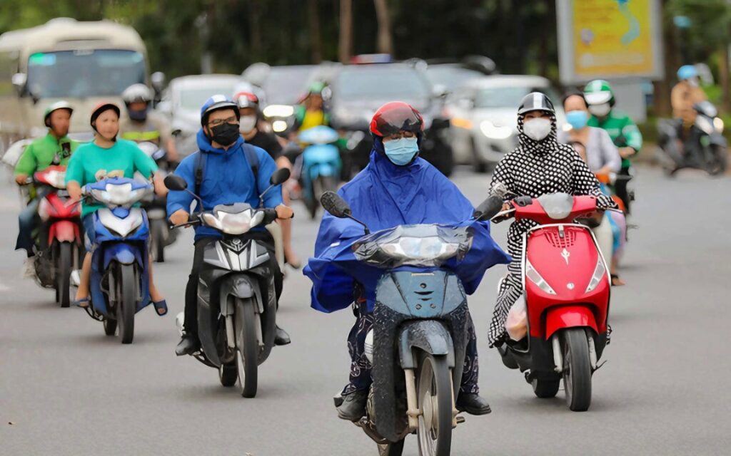 Mưa to đến rất to và giảm nhiệt mạnh ở miền Bắc ngày mai